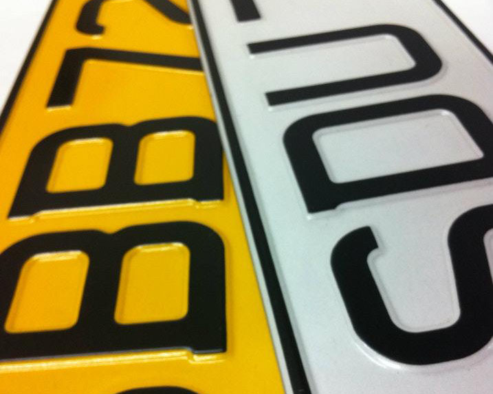 Embossed Aluminium Vehicle Licence Plates - Image 3