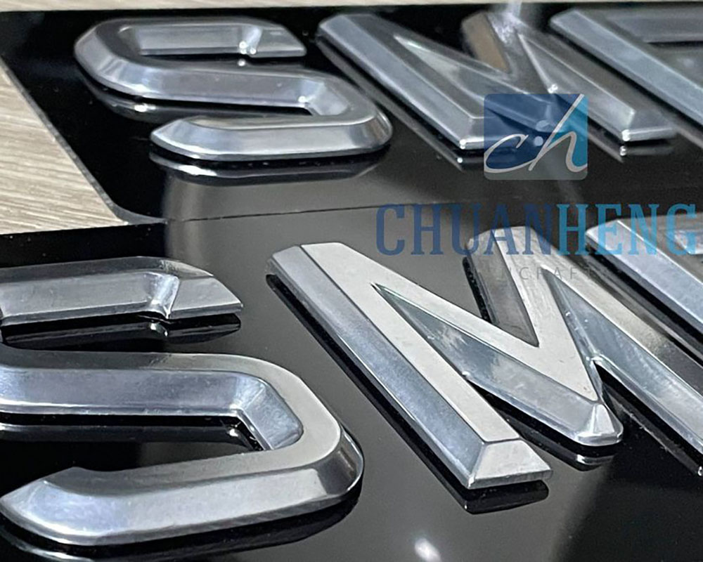 3D Solid Chrome Vehicle Licence Plates - Image 3