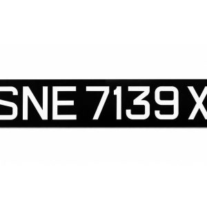 Alternative view of Sticker Acrylic Vehicle Licence Plates