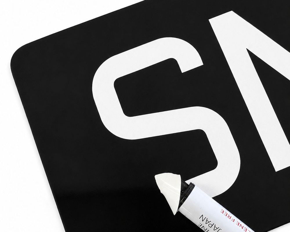 Sticker Acrylic Vehicle Licence Plates