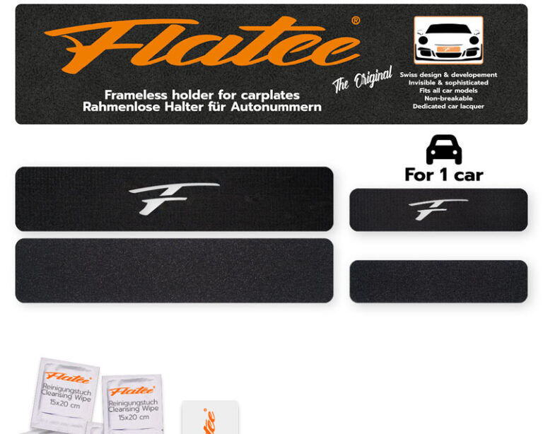 FLATEE – The Original Frameless Car Plate Holders - Image 9