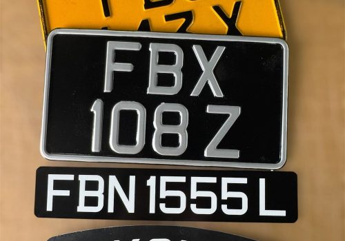 14. Motorcycle Plates