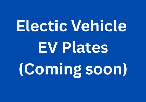 15. Electic Vehicle (EV) Plates