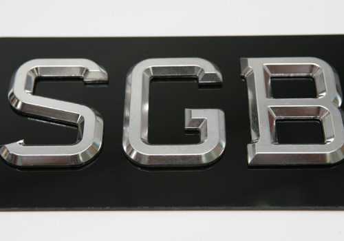 4. 3D Solid Chrome Plates